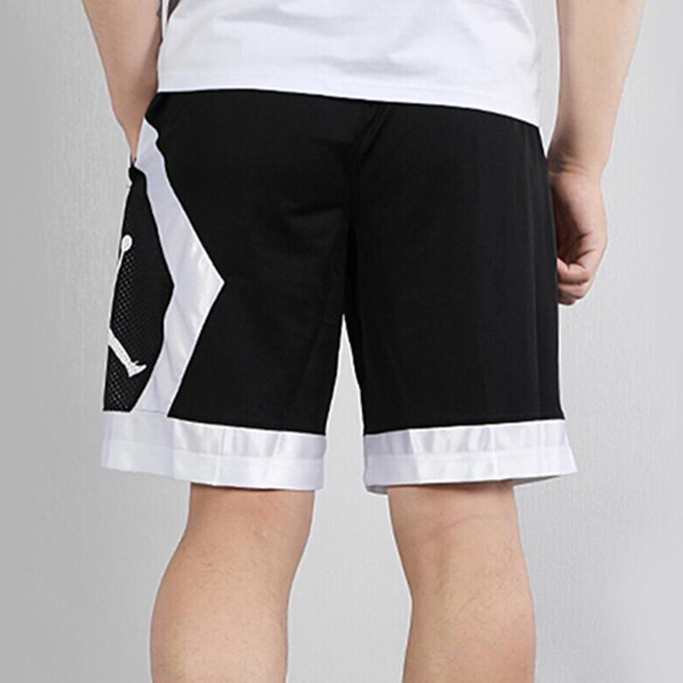 Jordan Jumpman Diamond Mesh Panel Basketball Shorts Men Bottoms Black AV3207-010