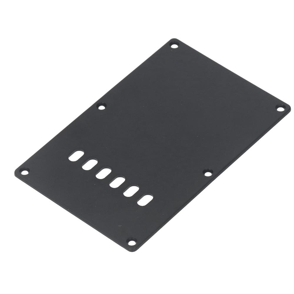Plastic Material Tremolo Cover Plate Black Color Guitar Accessories Kit For Electric Guitar