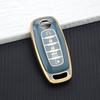 TPU Key Fob Cover for Nissan Rogue Kicks Pathfinder Qashqai J12 Ariya Altima Premium 5 Buttons Soft Key Case Holder Accessories