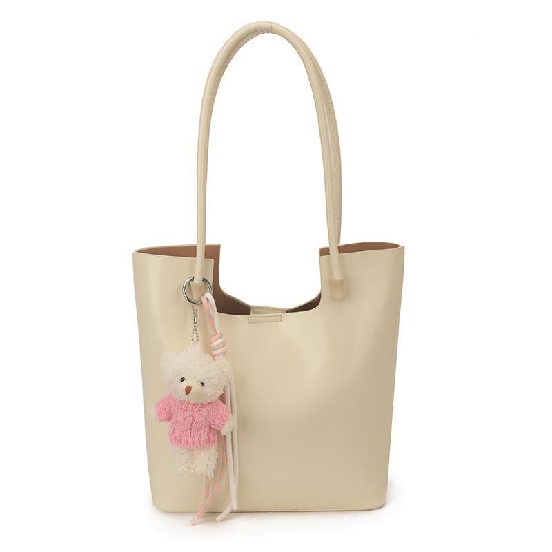 New High-End Underarm Mother And Child Bag Women'S Popular Fashion Simple Shoulder Bag Large-Capacity Commuter Tote Bag