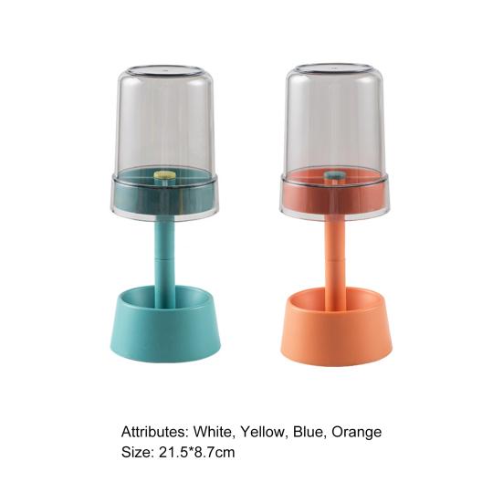 Universal Toothbrush Holders 2 in 1 Compact PP Multi-Functional Bathroom Storage Organizer for Travel