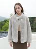 Super Warm Women's Fur One Piece Jacket Environmentally Friendly Cozy Winter Wear