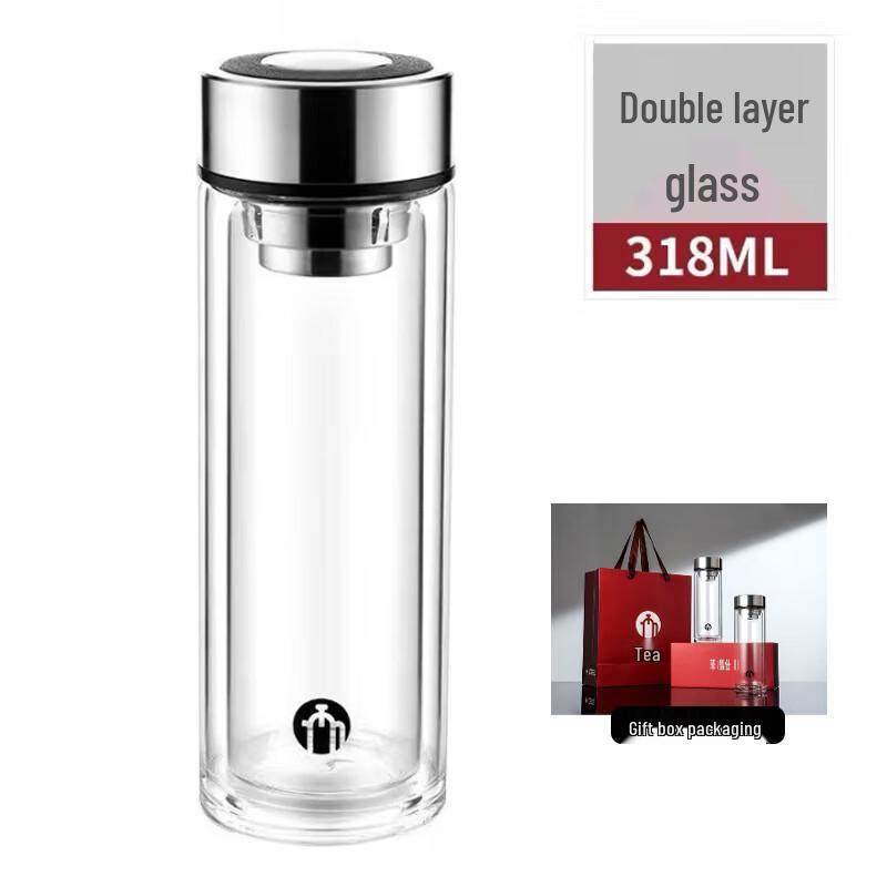 FUGUANG Tea Master Series Double-Layer Glass Tea Infuser Cup