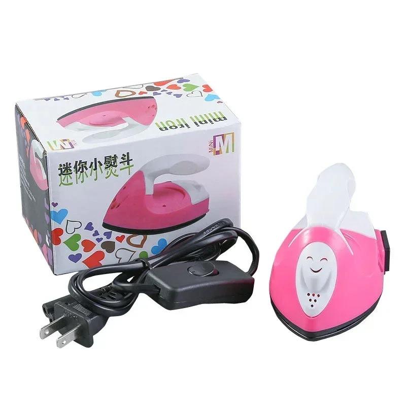 Mini Electric Iron Portable Handheld Heat Press Home Travel Craft Iron for Ironing Baby Clothes Heat Press Machine Handmade DIY