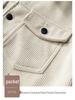 Japanese Retro Lapel Workwear Jacket - Men's Casual Loose Trendy Top for Spring and Autumn