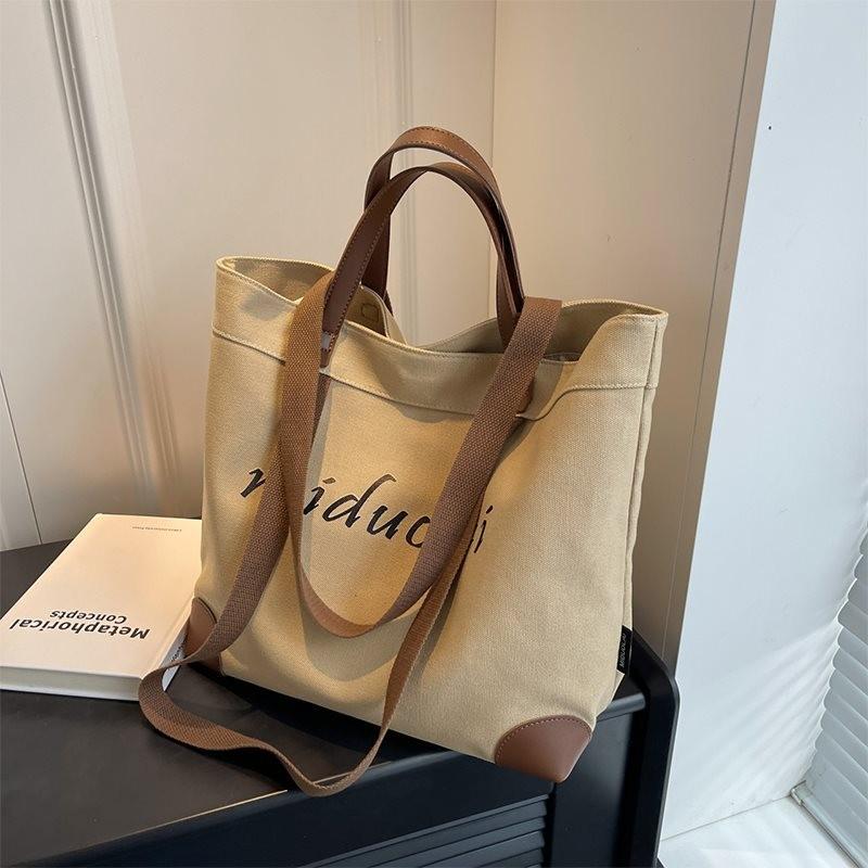Stylish And Versatile Canvas Tote Bag For Women With Magnetic Closure And Spacious Design