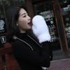 Fashion Winter Women Gloves Genuine 100% Real Mink Fur Glove Knitted Mittens Thick Warm Fur Gloves Mittens