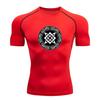 Men's Quick Dry Compression Athletic T-Shirt, Norse Knot Run