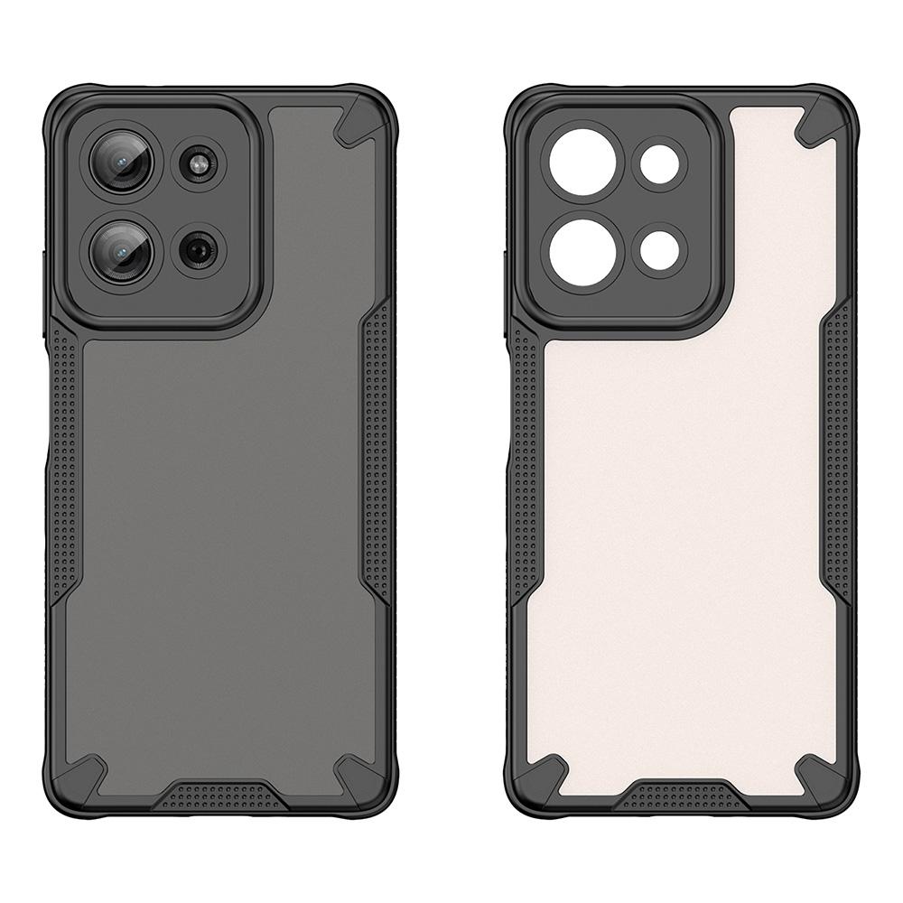 

For Motorola Moto G75 5G Case Hybrid Frosted Phone Back Cover Green