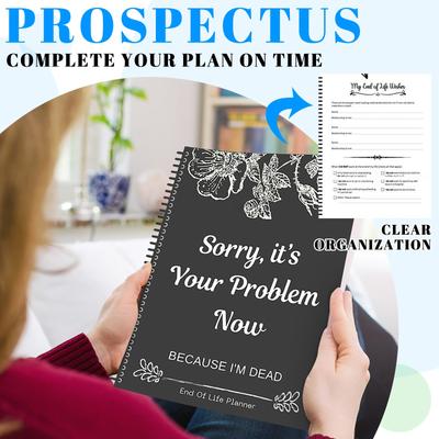 Sorry, It’s Your Problem Now End Of Life Plan New Book 2025