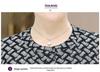 Elderly Women's Pure Cotton Short-Sleeve Summer Shirt