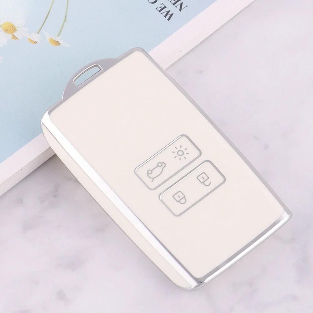 TPU Auto Fernbedienung Schlüsselhülle Cover Fob für Renault Koleos Kadjar Clio Captur Megane Talisman Espace Zoe Scenic 4 Arkana Dacia Sandero