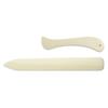 2PCS Leather Working Tool Bone Folder For Leather Craft Scoring Folding Creasing Edges Paper Plastic Handmade Sewing Tools Part