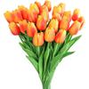 10/20pcs Artificial Flowers Realistic Tulip Hot Sales Home Decoration Wedding Garden Garland Bride Mother's Day Bouquet Diy Gift