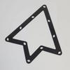 Triangle Billiard Table Magic Sticker 9/10 Ball Reusable Billiard Placer Sticker Placing Rack Ball Holder Billiard Rack Sheet