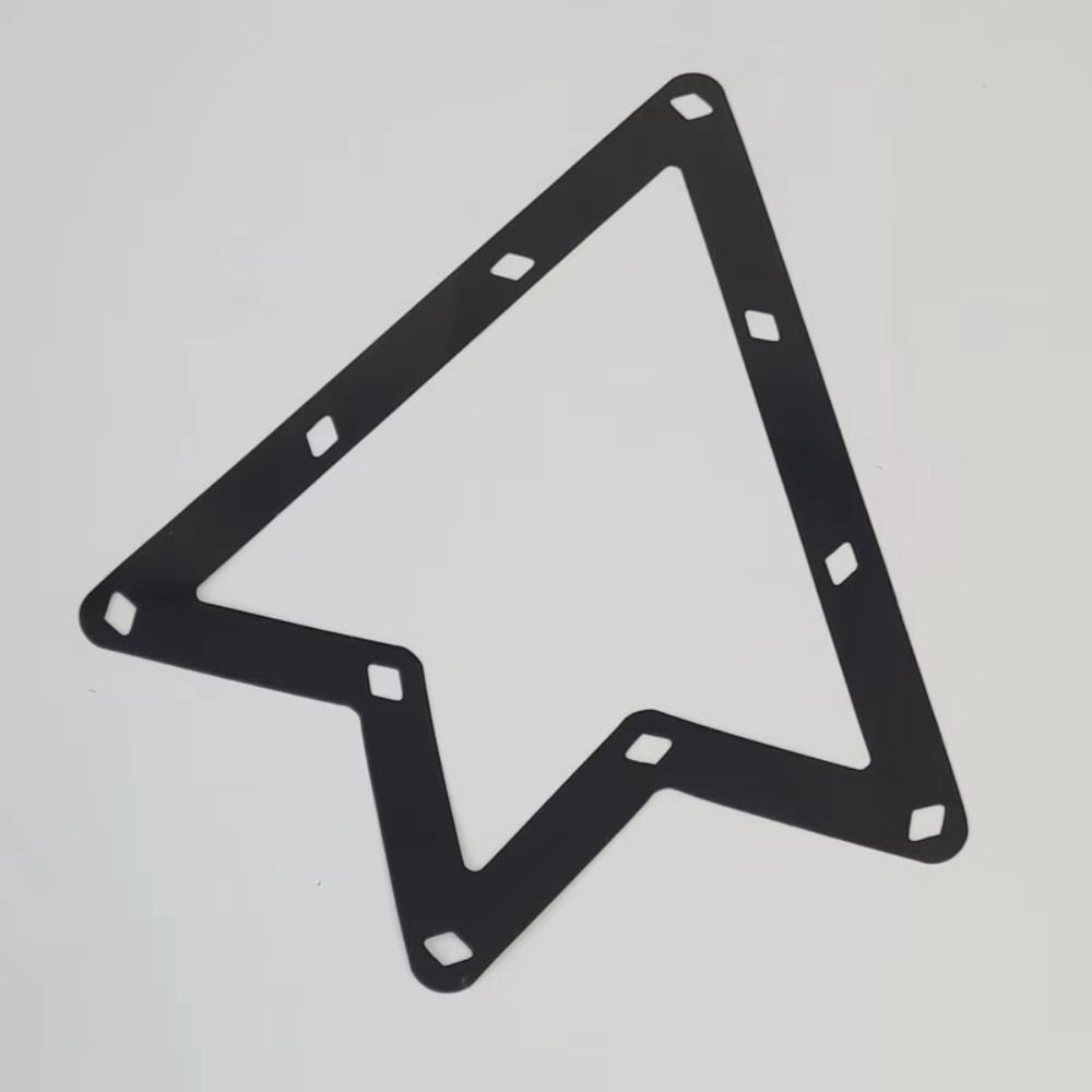 Triangle Billiard Table Magic Sticker 9/10 Ball Reusable Billiard Placer Sticker Placing Rack Ball Holder Billiard Rack Sheet