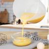 1Pcs 2.5L Large Capacity Baking Measuring Cup Scale Kitchen Mixing Bowl With Lid Transparent Plastic Mixing Cup For Home Tools