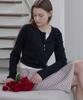 Letter From Moon Bana Lace Check Midi Skirt (Brown)
