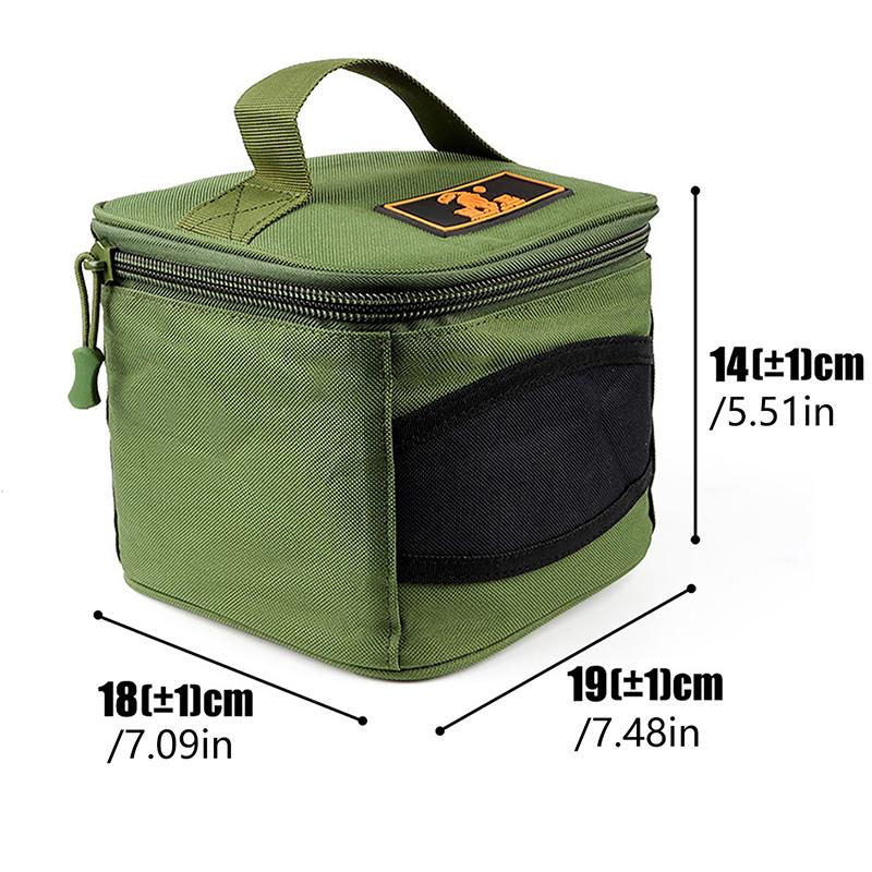 Fishing Bag Fishing Reel Storage Bag Carrying Case For 500-10000 Series Spinning Oxford Fishing Reels Lure Gear Carrying Case