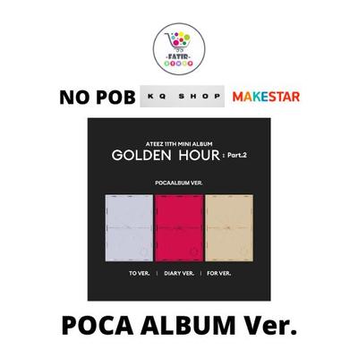 SELECT POB POCAALBUM Ver ATEEZ 11th Mini Album Golden Hour Part 2