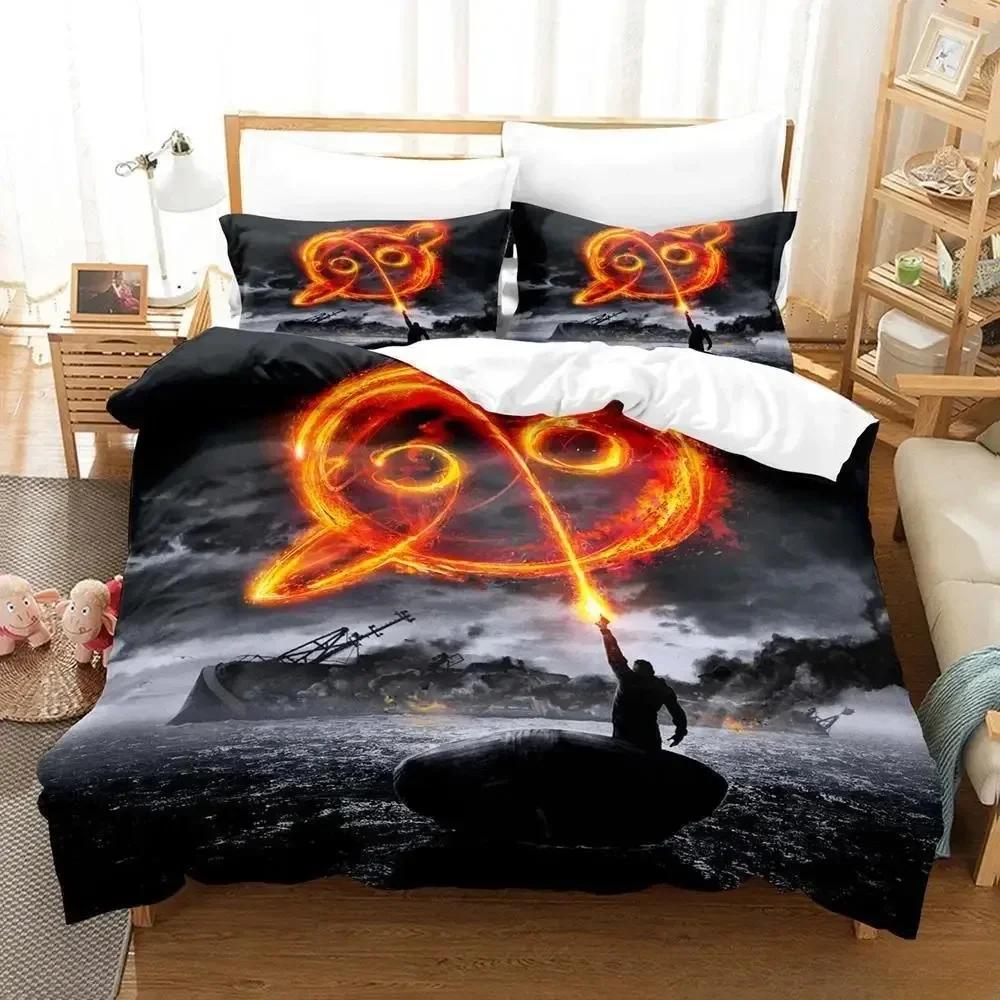 

Knife party abandon ship Постельный комплект Набивной постельный комплект с наволочкой Пододеяльник для кровати Мягкое постельное белье размера Queen King для дома 70x133cm 2pcs