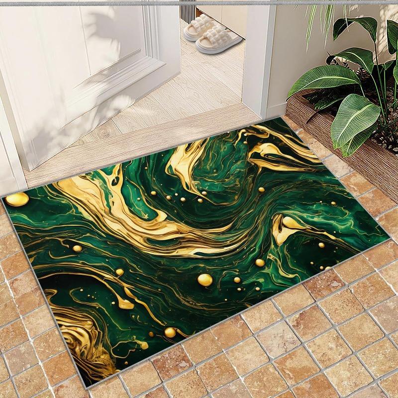 Modern Light Luxury Printing Large Carpet Anti-slip Wear-resistant Soft Mat for Living Room and Bedroom Rug Easy Clean Fashion