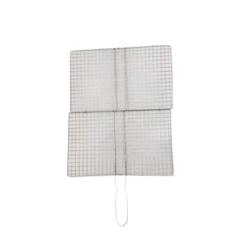 SMVP Stainless Steel Camping Fish Grill Basket