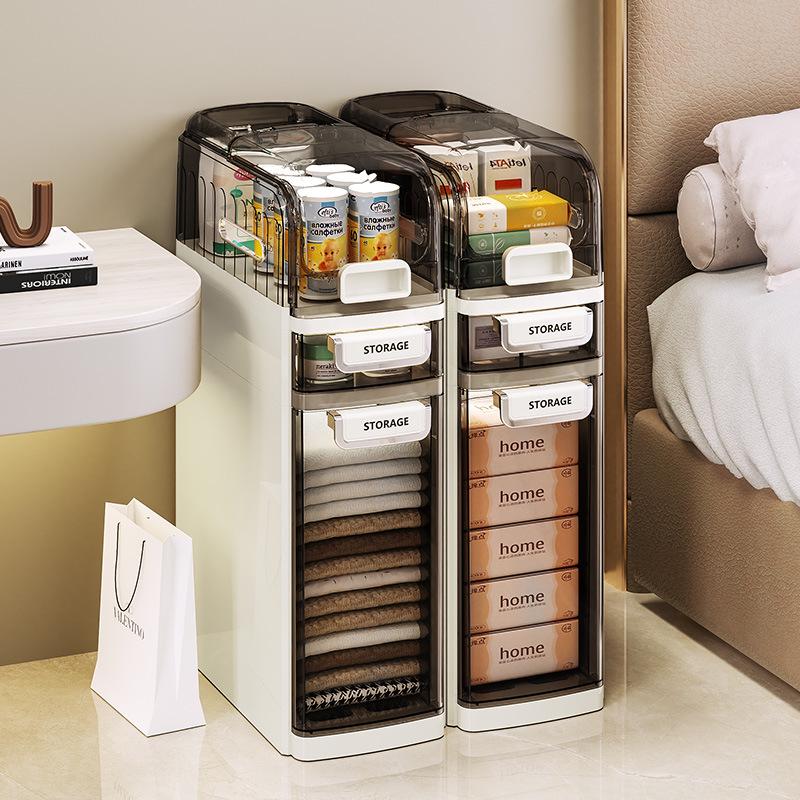 Multi-functional Narrow Bathroom Storage Cabinet for Toilet