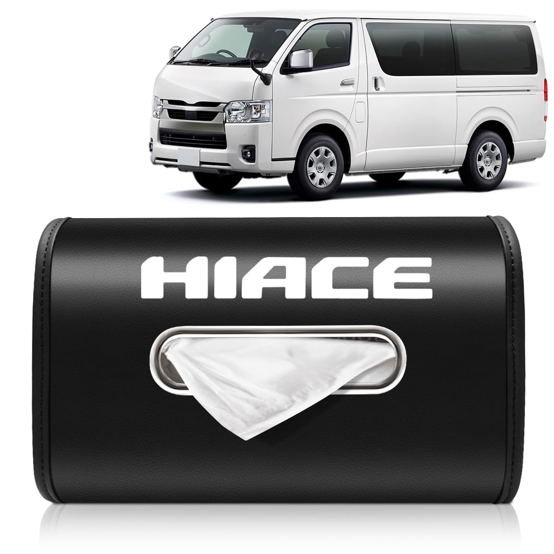 SPEEDTAKE 2026 Latest Design for Toyota Hiace 200 Series Custom Car Tissue Tissue Storage Fits All Exclusive Luxurious Easy Exclusive Logo Series/100 чёрный