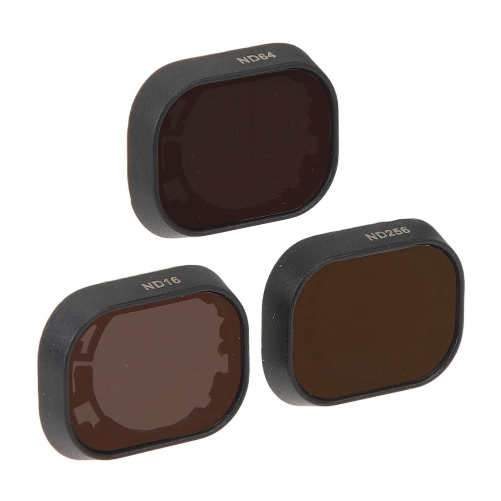 

Набор 3-в-1 ND-фильтров для дронов ND16 ND64 ND256, оптическое стекло с многослойным покрытием, набор нейтральных фильтров