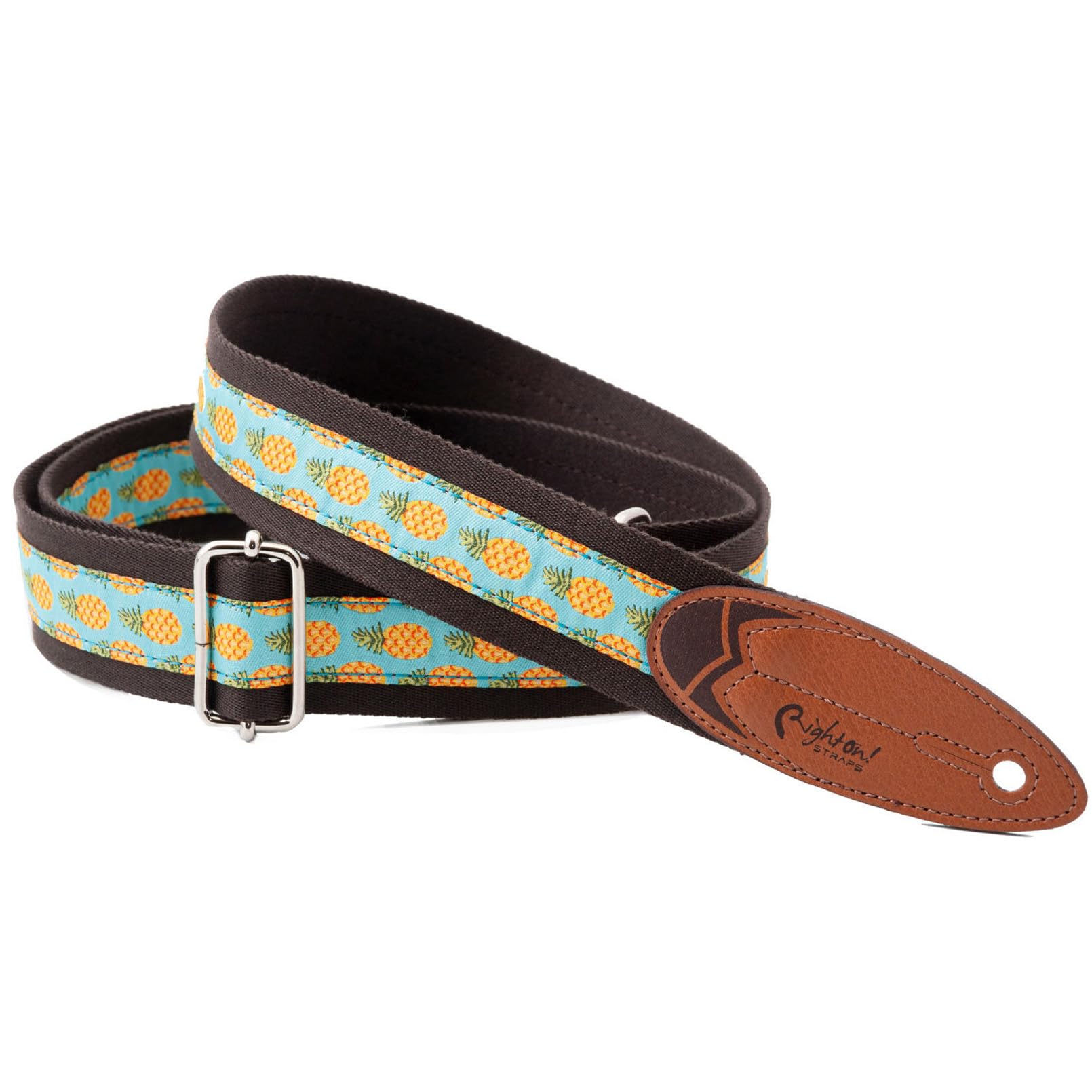 

Right On Straps Гитарный Басовый Ремень Ширина Длина SURF MALIBU BROWN [RightOn! [РЕМЕШКИ] 4см, 85-153см [] коричневый