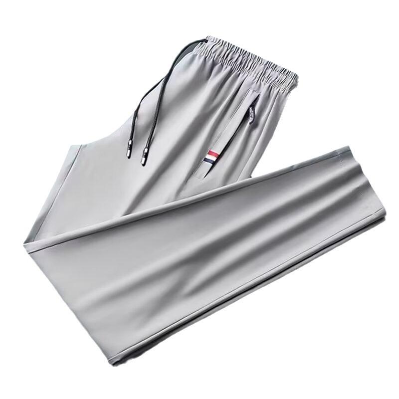 Ice Silk Quick-Dry Elastic Hiking Pants - Unisex, Breathable, Slim-Fit, Lightweight for Summer