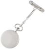 TISSOT Pocket Watch (Pendant) with Quartz Movement, White Dial, and Chain, T81722112, Unisex [Official Import]
