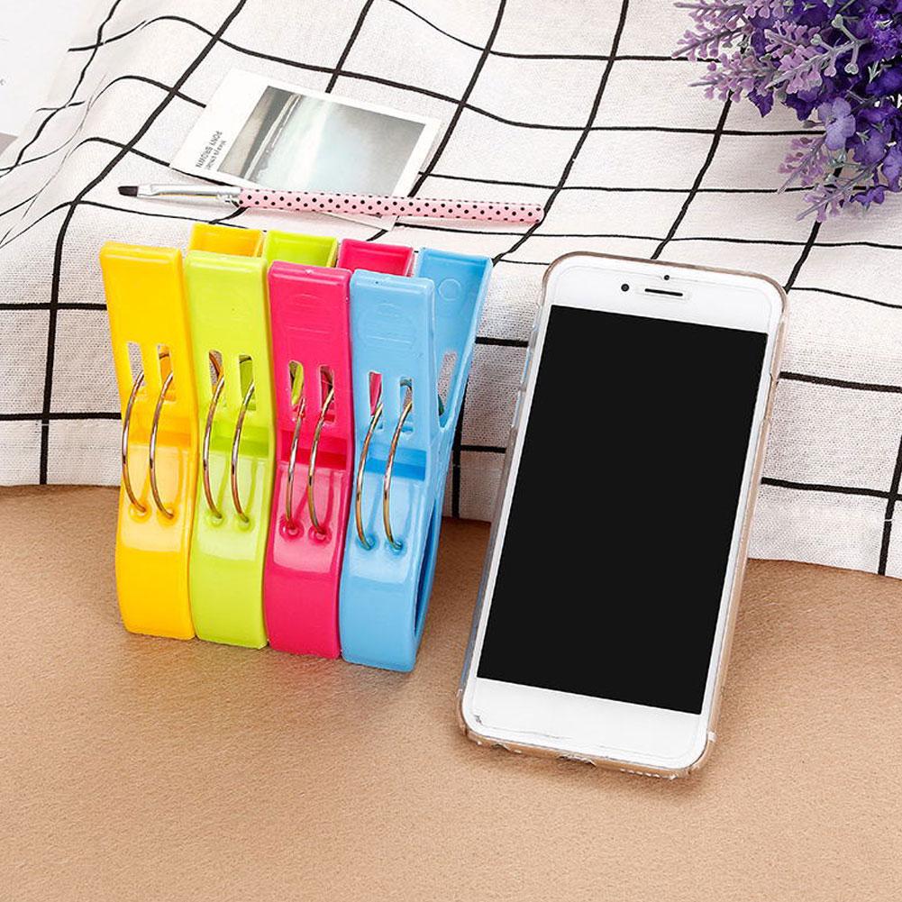 4Pcs Beach Towel Clips Plastic Quilt Pegs for Laundry Sunbed Lounger Clothes Pegs For Home Bathroom Organization