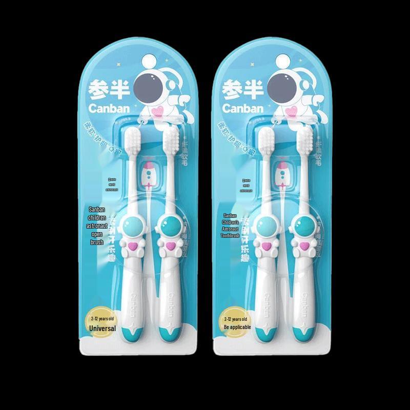 

Can Ban Children s Astronaut Soft Toothbrush - 4 Count