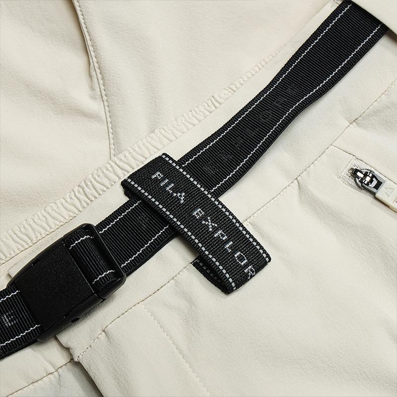 FILA Explore Fashion Versatile Simple Casual Pants Women bottoms Oatmeal A11W637802FBG