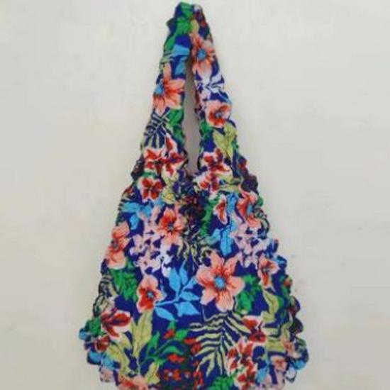 Collapsible Telescopic Pineapple Bun Handheld Shopping Bag