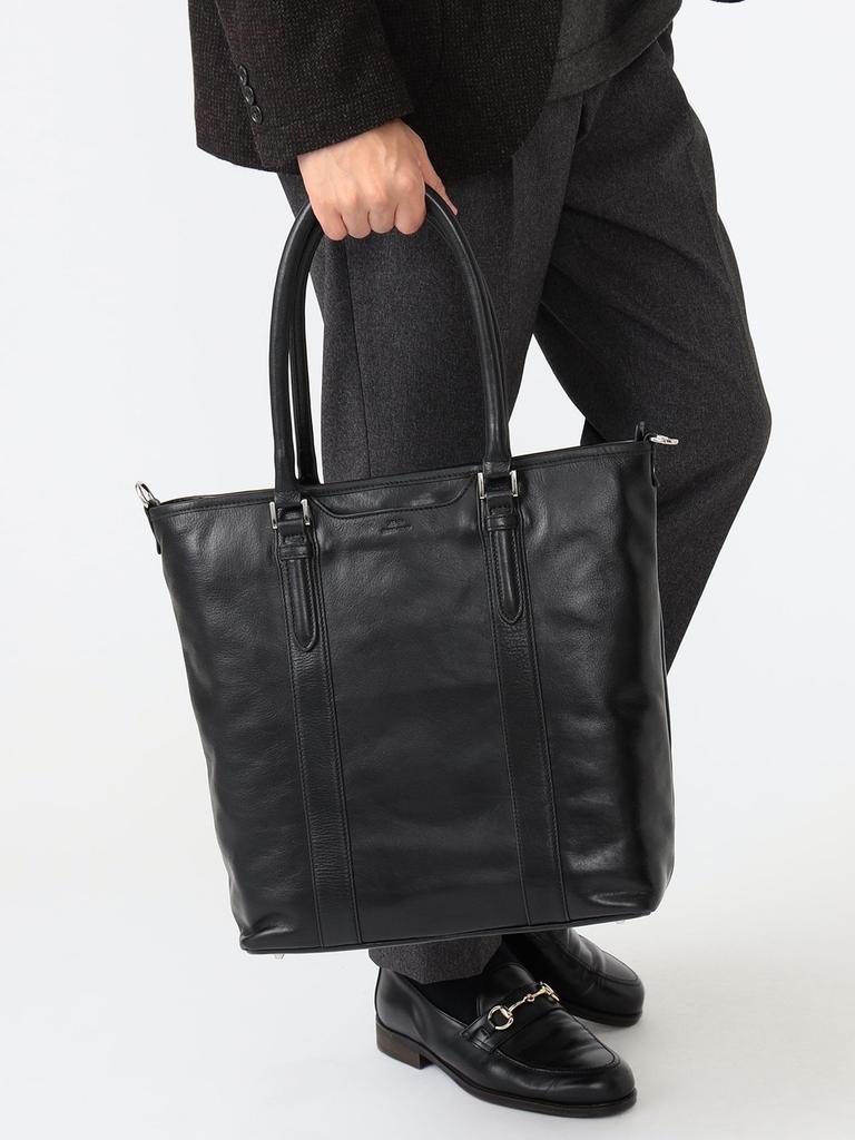 B.:MING LIFE STORE by BEAMS SEEKER Ledertasche 4-Wege, Herren, Schwarz, Einheitsgröße