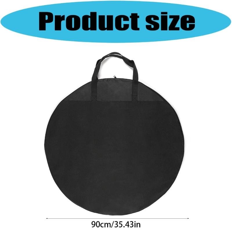 Portable Cycling Wheel Storage Bag Protective Cover Bicycles Tire Pack Bag For Shockproof Protections During Transport