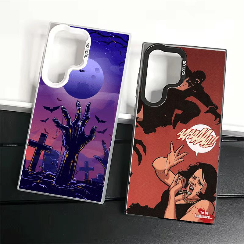 Gothic Vampire Scarlet Art Shockproof Phone Case for Samsung Galaxy S26 Edge S25 Ultra S24 FE S23 Plus S21 Cover Anti Fall Funda