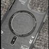 Matte Magnetic Phone Case for iPhone 16 Pro 15 13 14 Pro Max Magsafe Wireless Charge Frosted Back Metal Lens Frame Buttons Cover