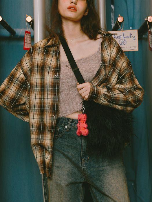 

Naked Surf Club Fur Teddy Bag (Black) Black_Free