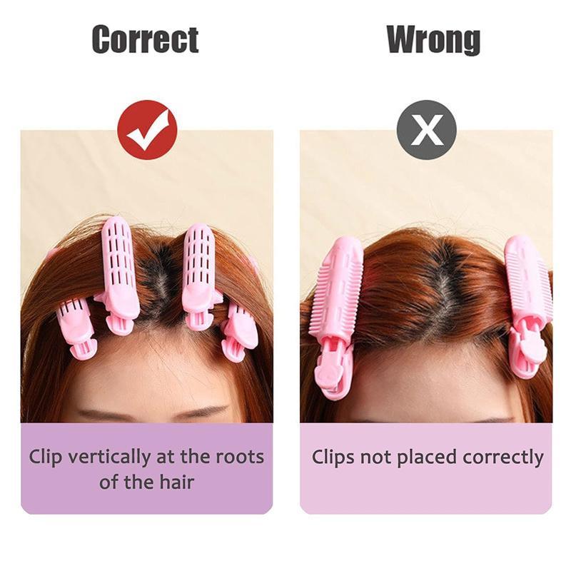 BEPAN 5Pcs Volumizing Hair Root Clips Instant Volume Clip Upgrade Natural Fluffy Volumizer Clips Heatless Curly Hair Volumizer Tool