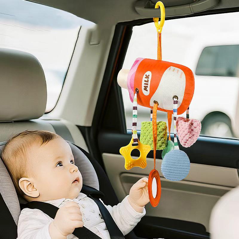 Newborn 0-12 Months Baby Stroller Toys Baby Rattles Mobiles Cartoon Animal Hanging Bell Educational Baby Toys