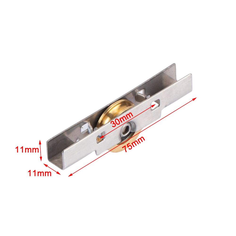 Role Fereastră Scripete Oțel Inoxidabil Sticlă Ușă Glisantă Scripete Scripete Ușă Sticlă Fără Ramă