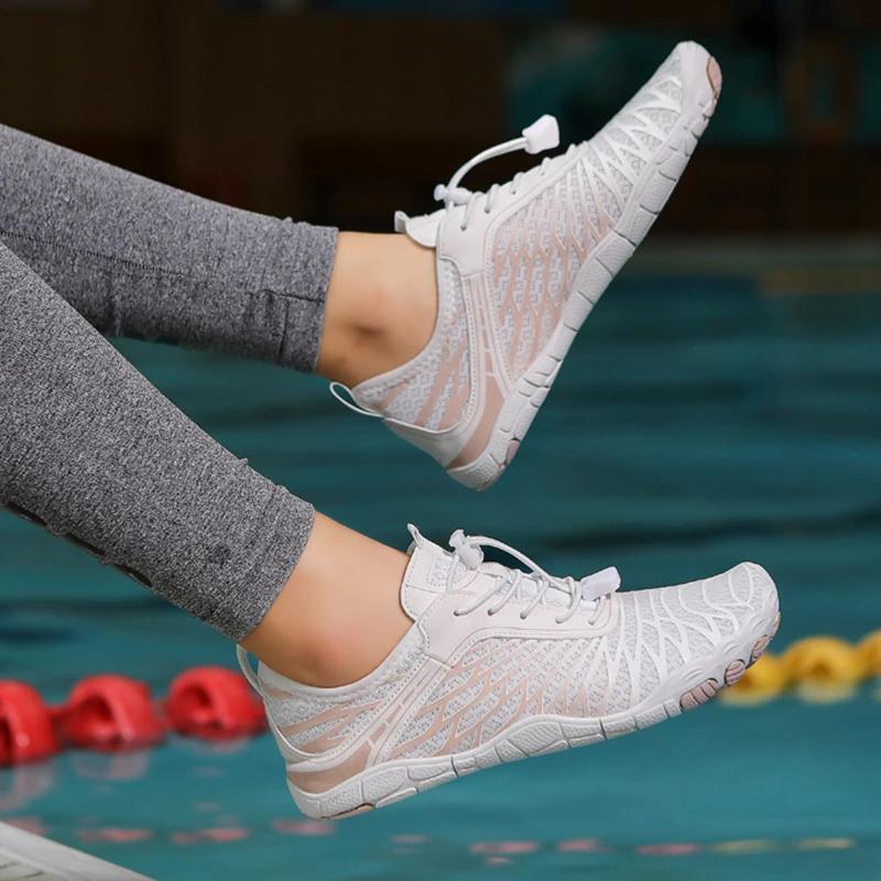 New Men’s Running Sneakers Swimming Trainers Zero Drop Shoes High Quality Aqua Barefoot Shoes Walking Wide Barefoot Water Shoes