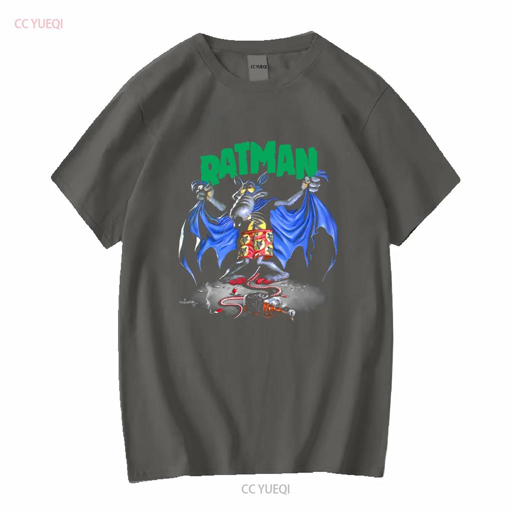 T-shirt Risk Vintage Années 90 XL Ratman manches longues ou courtes vintage Lavé Confortable vêtements de designer Haut Pour un usage quotidien