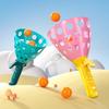 2-Player Catch Throw Ball Game Set for Kids Interactive Outdoor Toy for Hand-Eye Coordination Soft Family Backyard Play Toy for Party Training