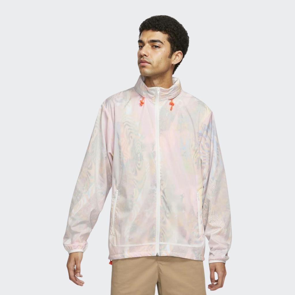 Nike SB X The Killing Floor Collab Woven Skateboard Packable Hooded Jacket Men Jackets White DA1375-100