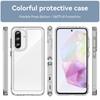 For Samsung A56 Case Cover Samsung Galaxy A56 Capas New Shockproof Bumper Transparent Colour Frame Clear Fundas Samsung A56 A 56